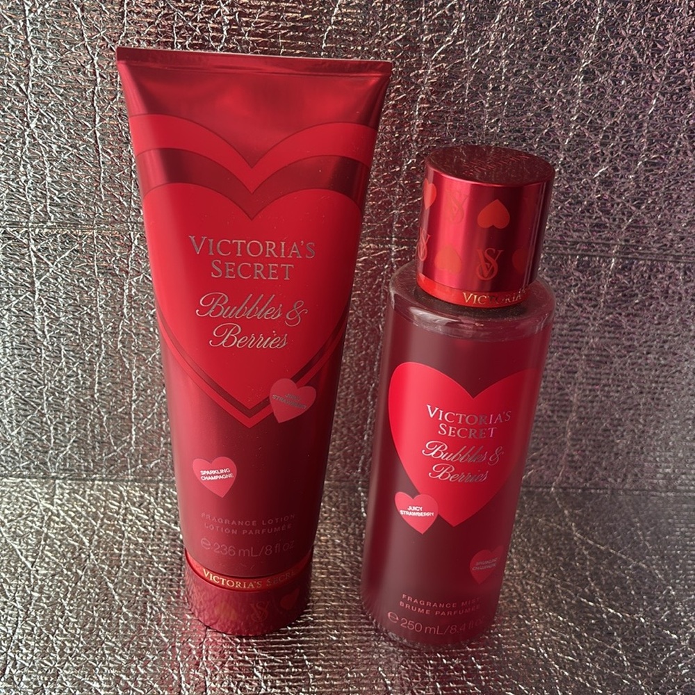 Victoria Secrets Bubbles & Berries Set